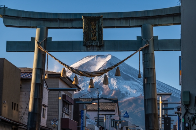 Mountain climbing used to be a religious activity for the Japanese.